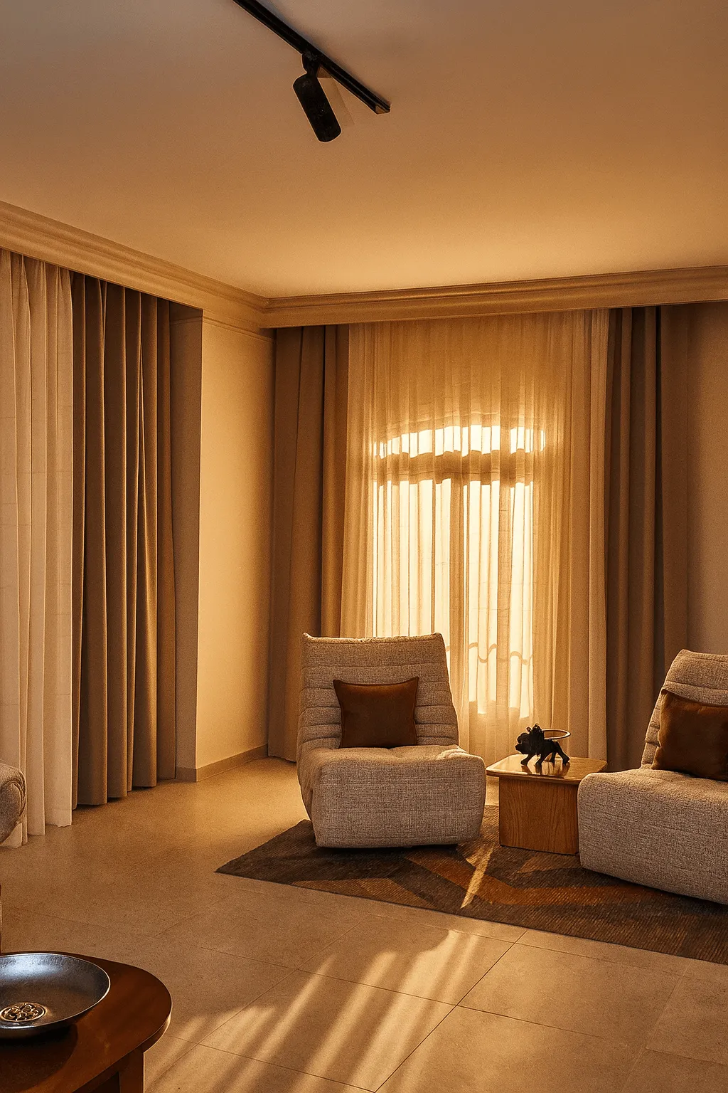 Contemporary curtains